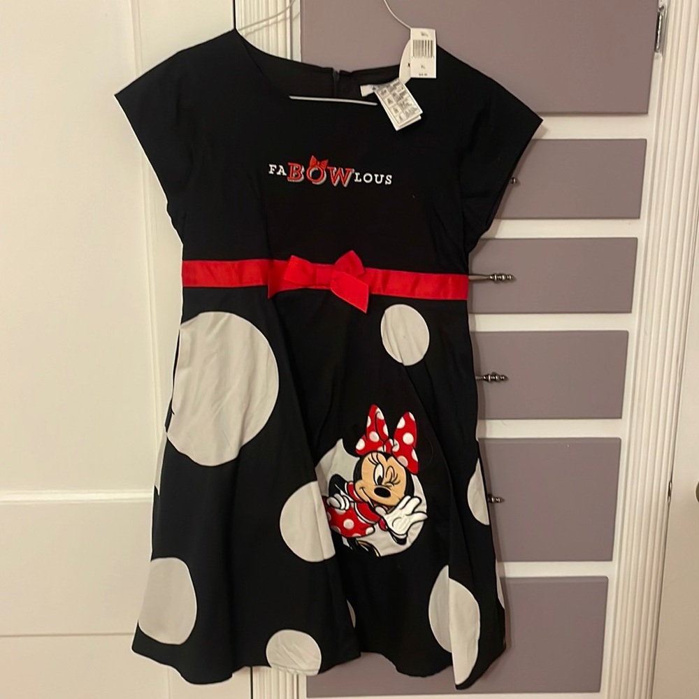 Disney Minnie Mouse Dress girls XXL NEW WITH TAGS